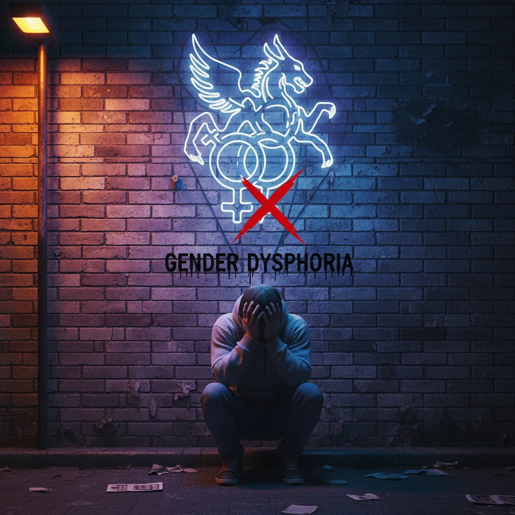 Osoba zakrywająca twarz ręką, wyraźnie zaniepokojona, z napisem „MIT” na ścianie – wizualizacja skutków dezinformacji