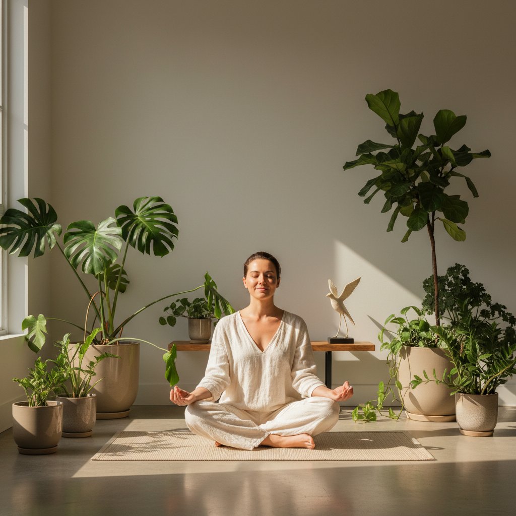 Mindfulness w codzienności z zespołem antyfosfolipidowym – medytacja wśród roślin doniczkowych.