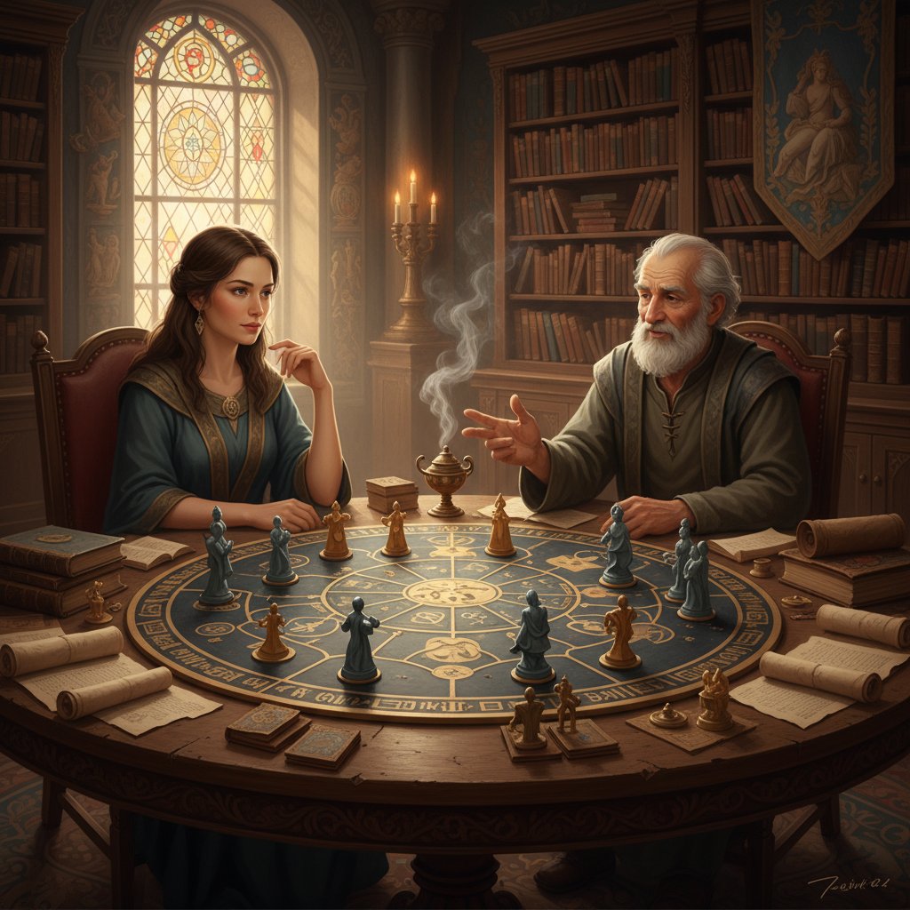 Osoba grająca w grę komputerową z filozoficznym przesłaniem – filozofia i gry