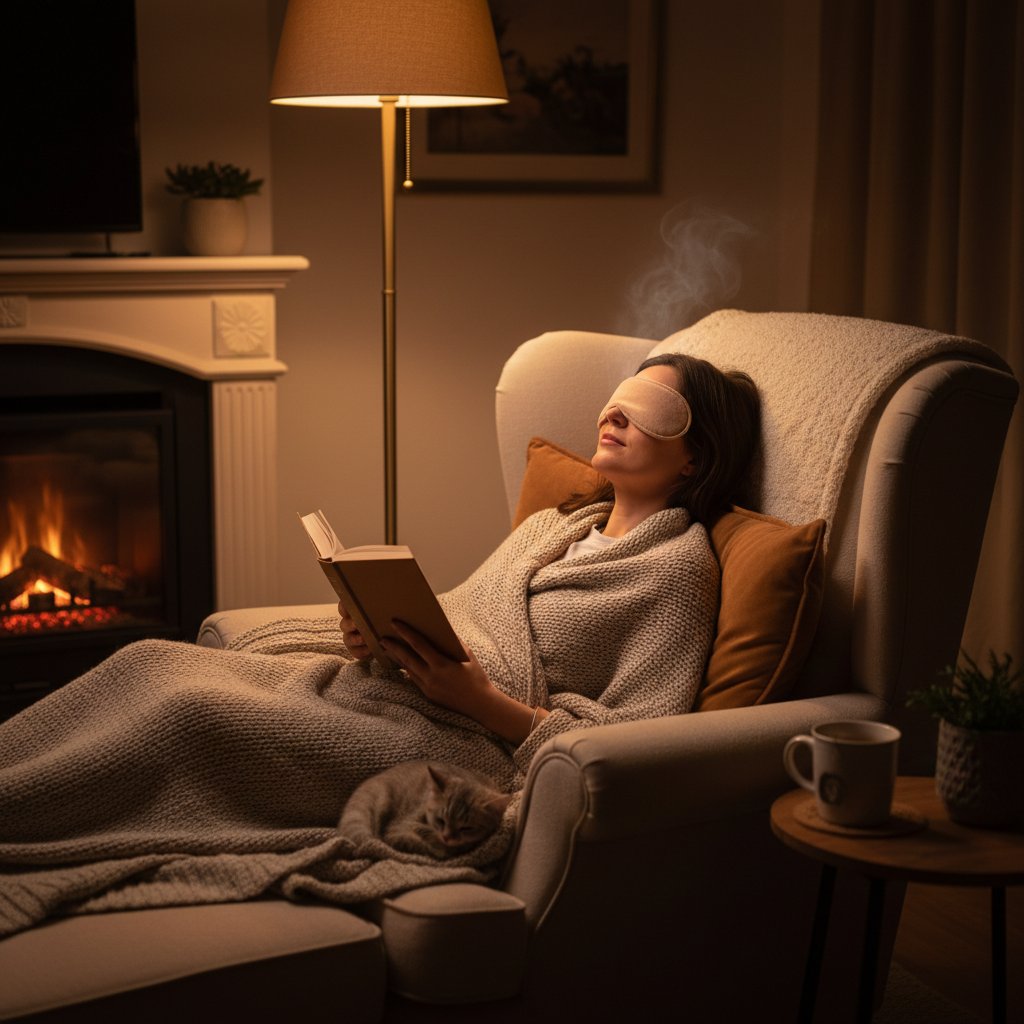 Osoba dbająca o siebie podczas leczenia gradówki w domu