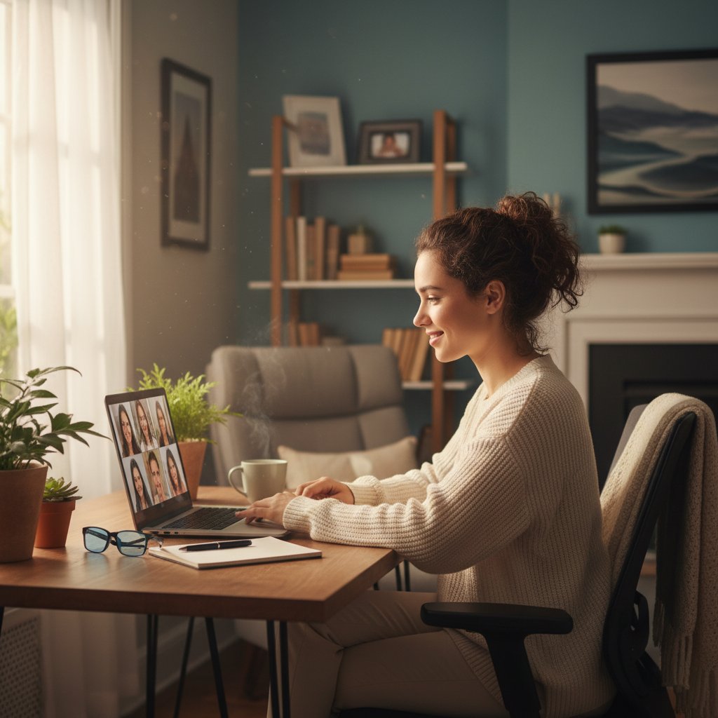 Praca zdalna a agorafobia – nowe możliwości i wyzwania