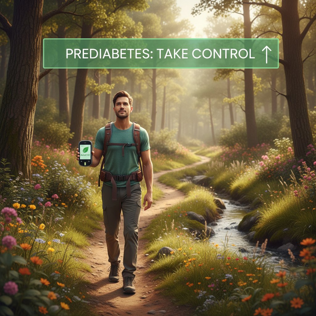 Osoba na spacerze, aktywność fizyczna a prediabetes, polska natura