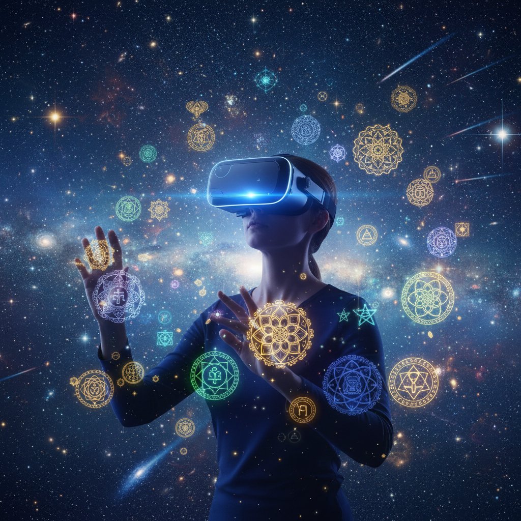 Virtuelle Realität als Zukunft der digitalen Spiritualität.