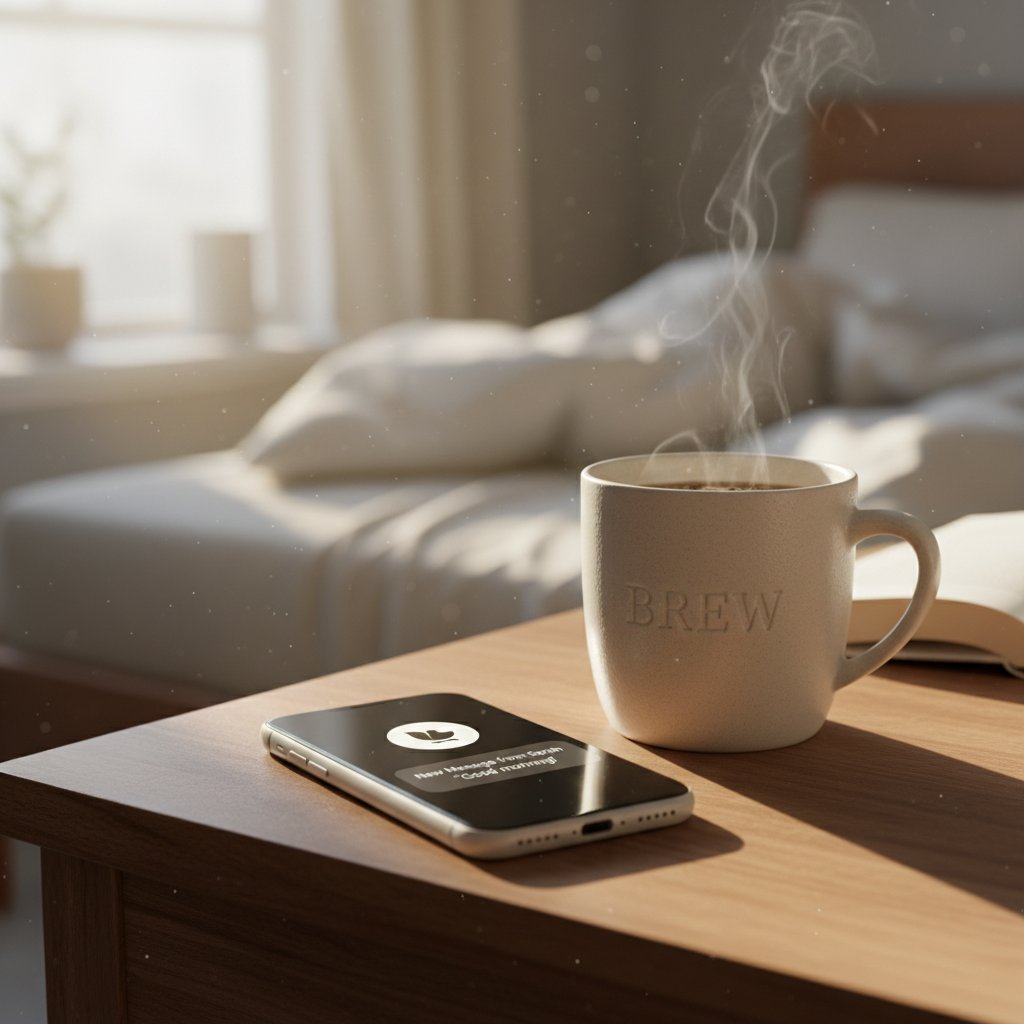 Poranna wiadomość jako codzienny rytuał utrzymywania kontaktu online