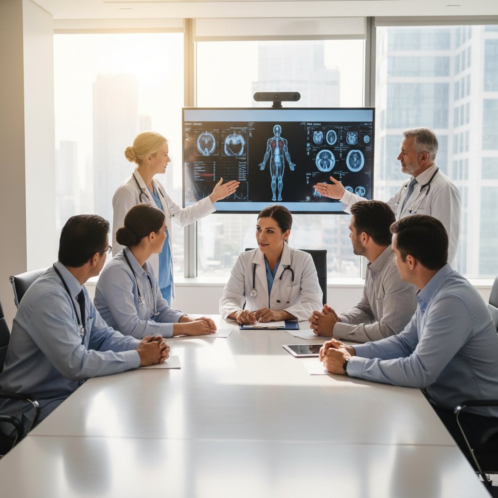 Rodzina na konsultacji z zespołem medycznym – różnice w opiece paliatywnej w Europie