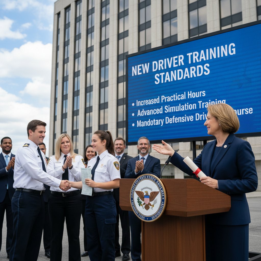 Policy changes affecting driver training, government official reviewing standards