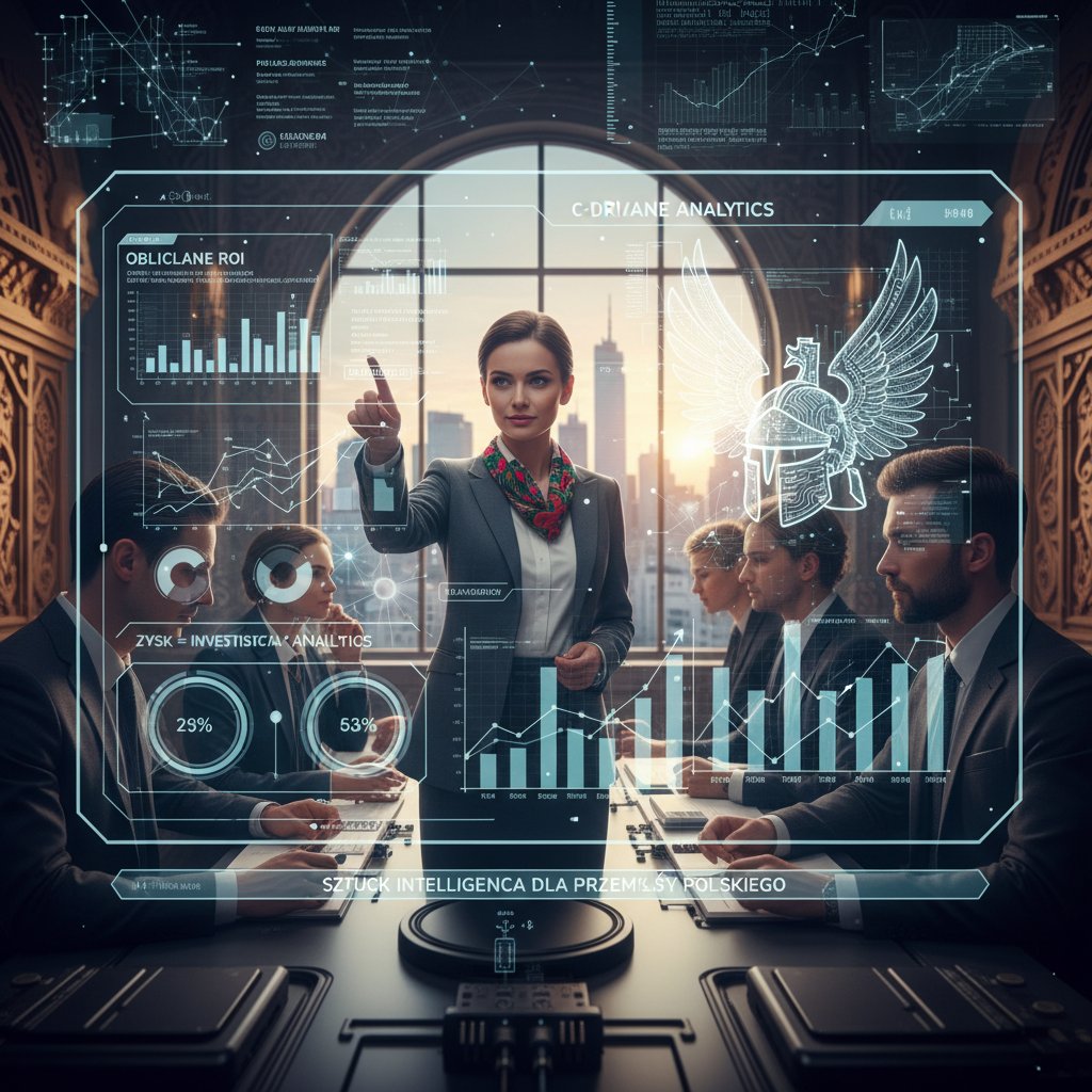 Polskie przedsiębiorstwo liczące ROI z AI