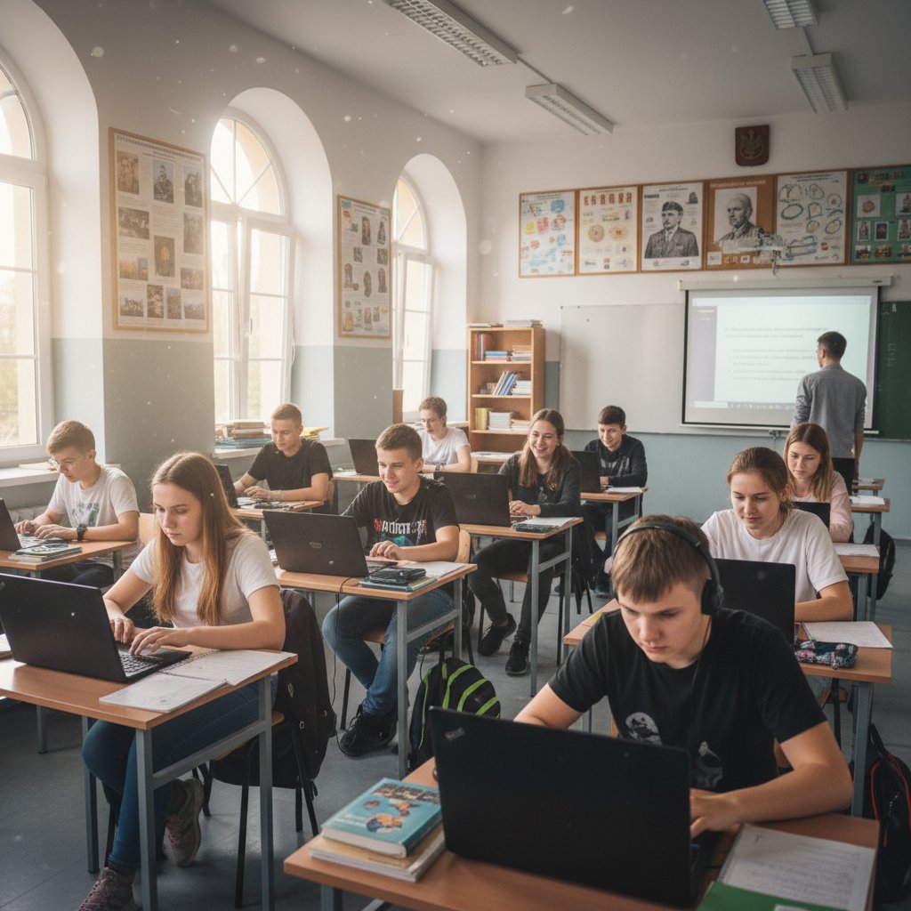 Polska klasa podczas nauki online – skupienie kontra rozproszenie