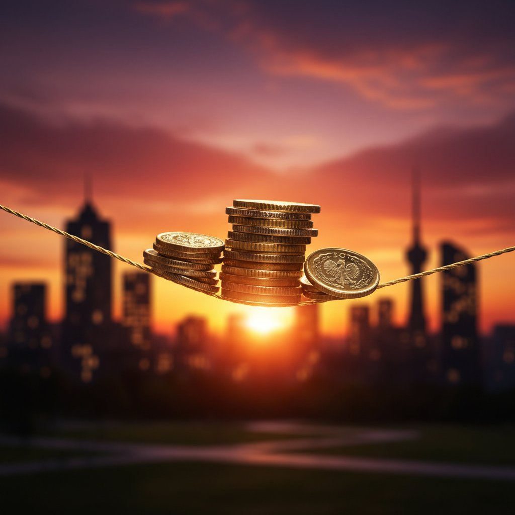 Polskie monety balansujące na linie – optymalizacja zasobów finansowych w obliczu niepewności ekonomicznej