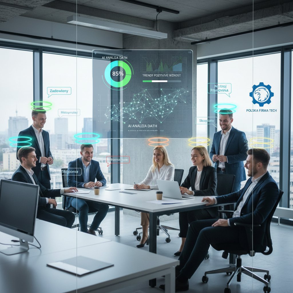 Polska firma analizująca nastroje pracowników z pomocą AI