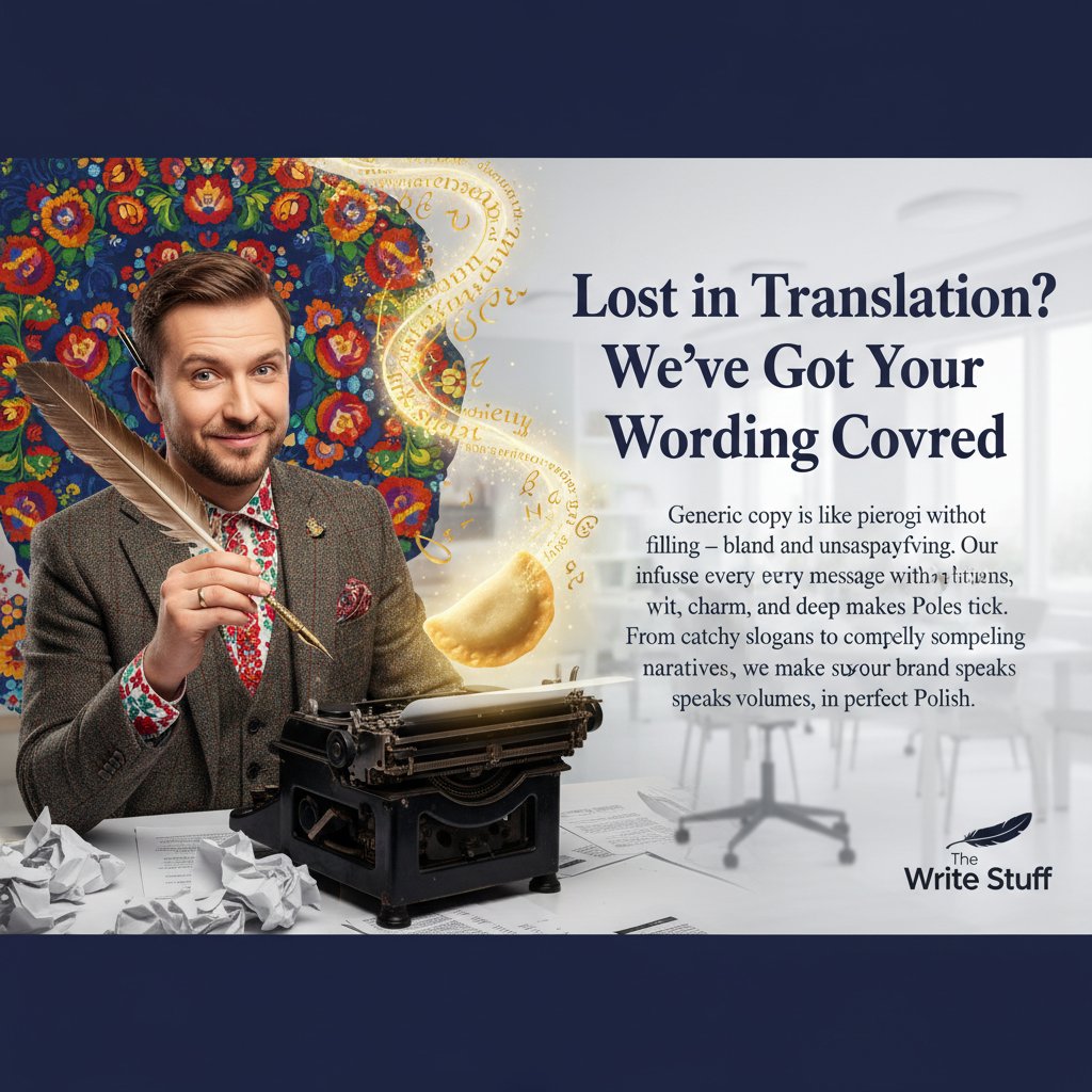 Polski copywriter wprowadza humor do kampanii reklamowej