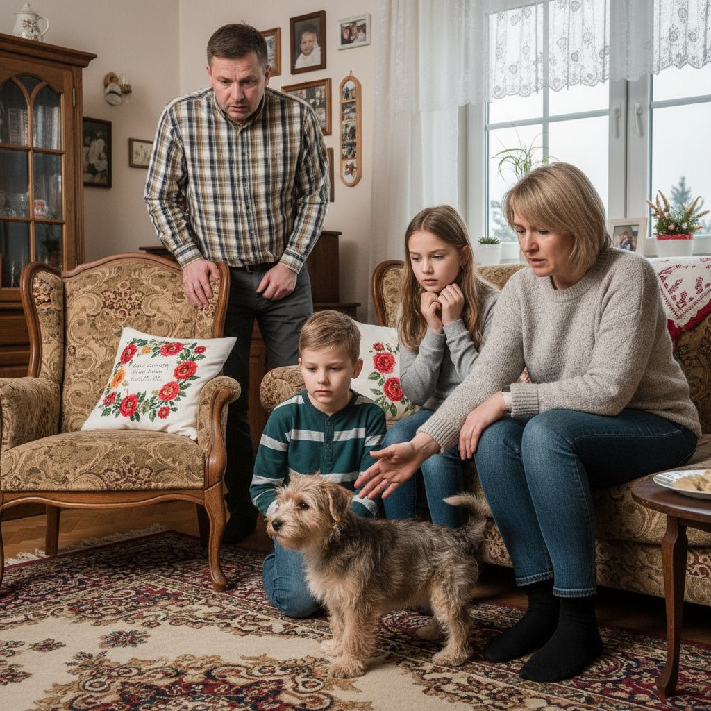 Polska rodzina waha się z decyzją o wizycie u weterynarza