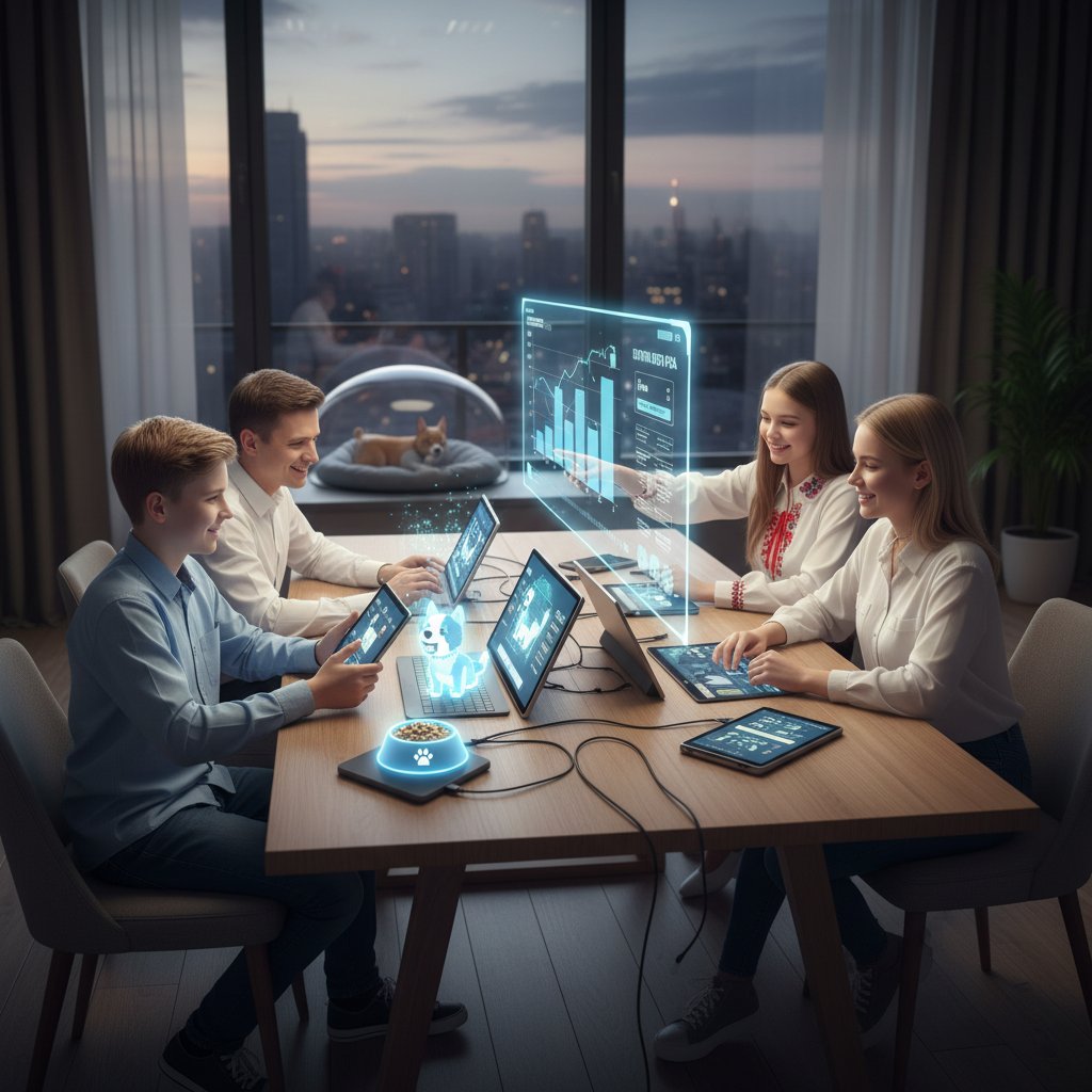 Porównanie dawnych i współczesnych sposobów na zdobywanie wiedzy o diecie psa – polska rodzina w latach 90. kontra nastolatek korzystający ze smartfona w 2025 roku