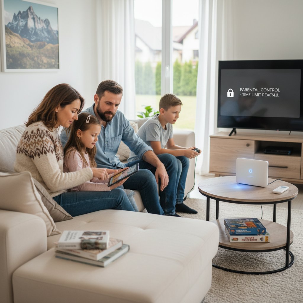 Porównanie rodzin polskich i zachodnich w kontekście kontroli technologicznej nad dziećmi