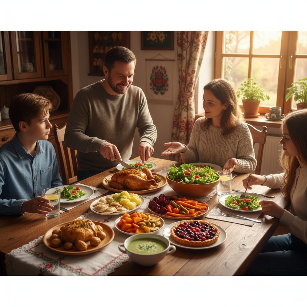 Polski rodzinny obiad – kompromis: zdrowe modyfikacje tradycyjnych przepisów