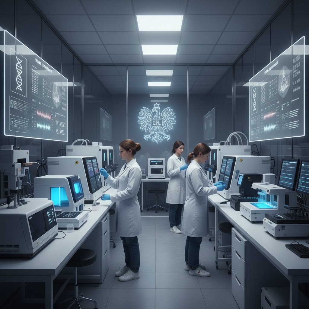 Polskie laboratorium kryminalistyczne, analiza DNA w sprawie sądowej, sekwencjonowanie nowej generacji