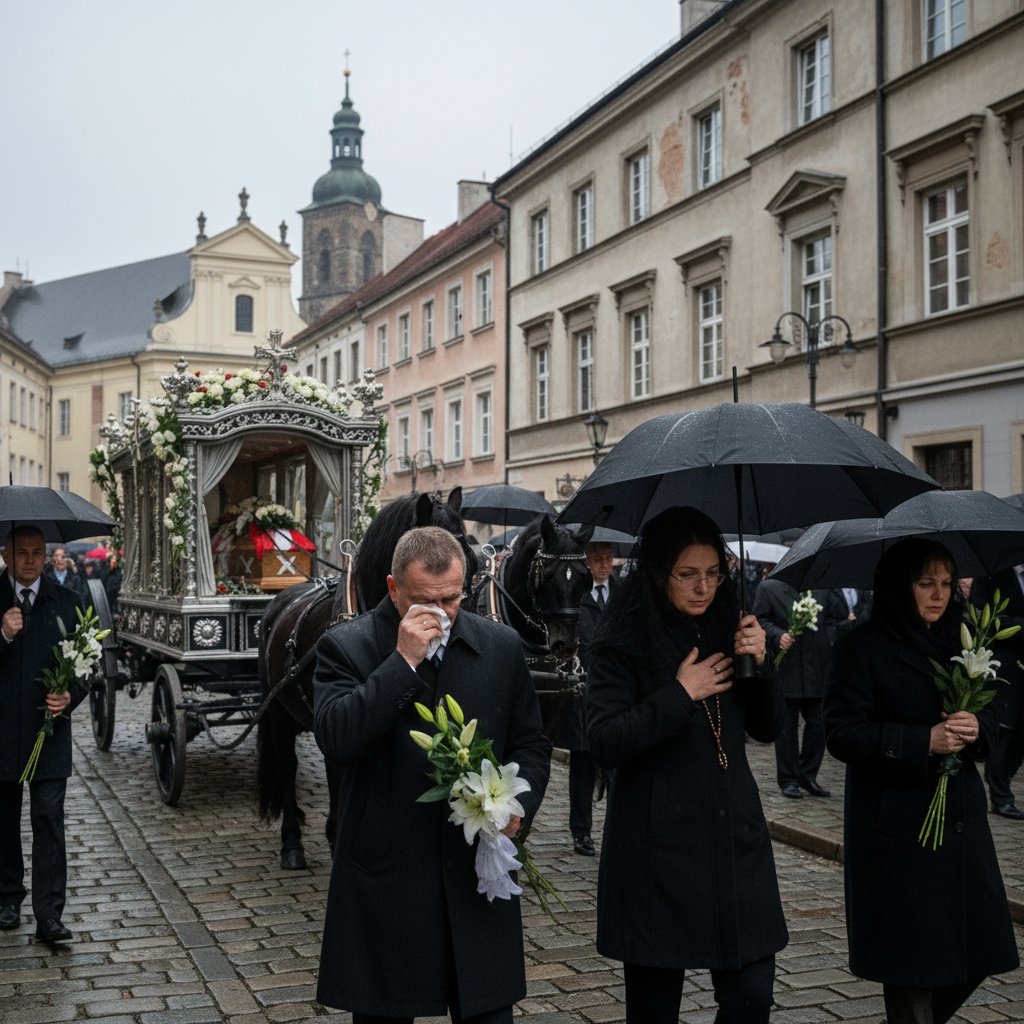 Polski pogrzeb – ludzie ukrywający emocje podczas ceremonii