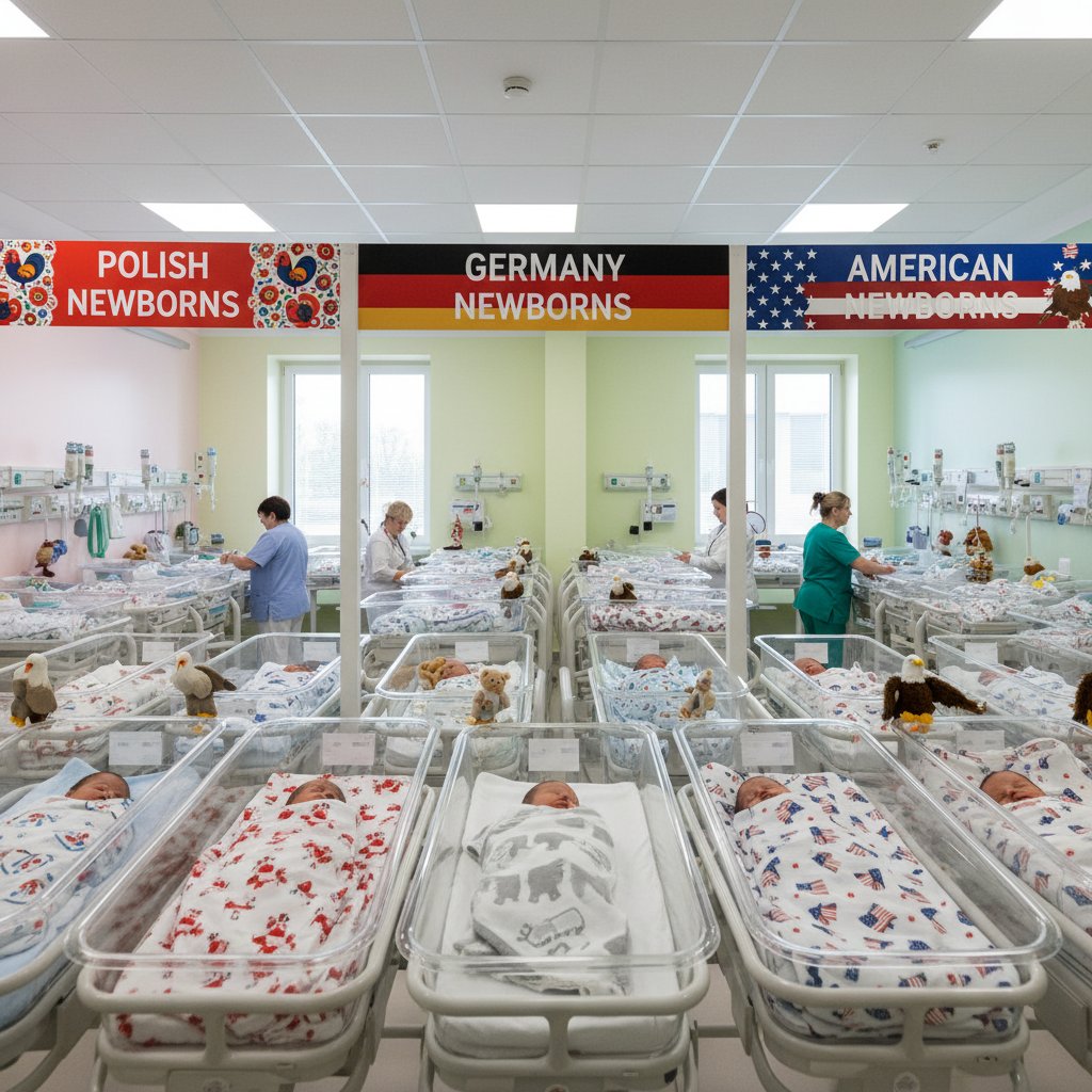 Porównanie sal noworodkowych w Polsce, Niemczech i USA, różnice w wyposażeniu i procedurach
