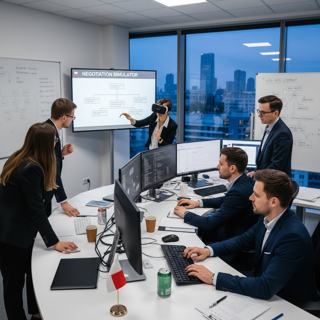 Zespół polskich specjalistów IT opracowuje nowy symulator negocjacji