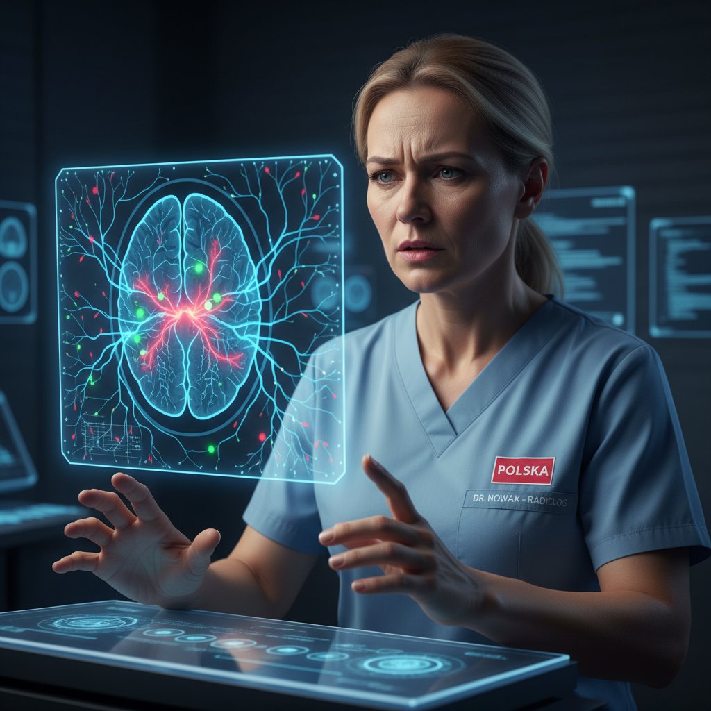 Polski radiolog analizuje wyniki AI