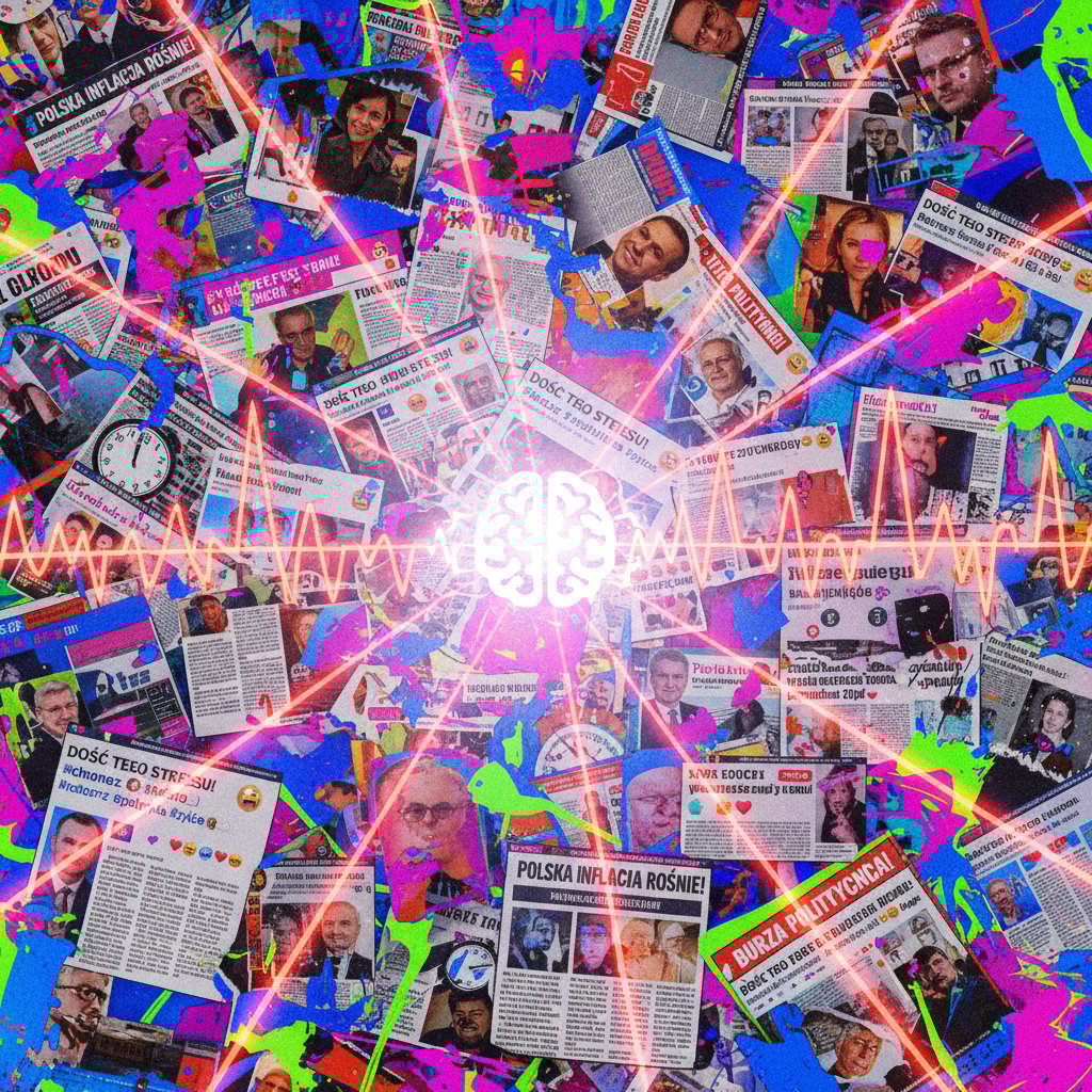 Kortyzol w mediach społecznościowych i prasie