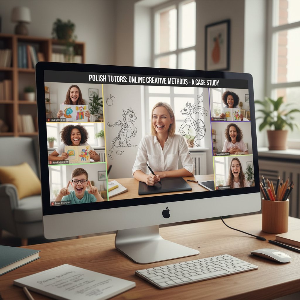 Polscy korepetytorzy pracujący online z wykorzystaniem kreatywnych metod