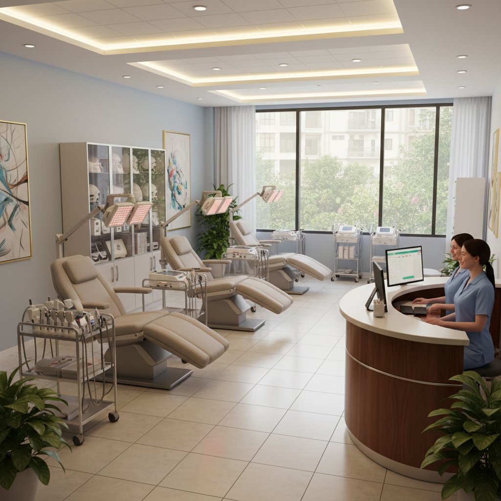 Gabinet oferujący profesjonalną terapię LLLT