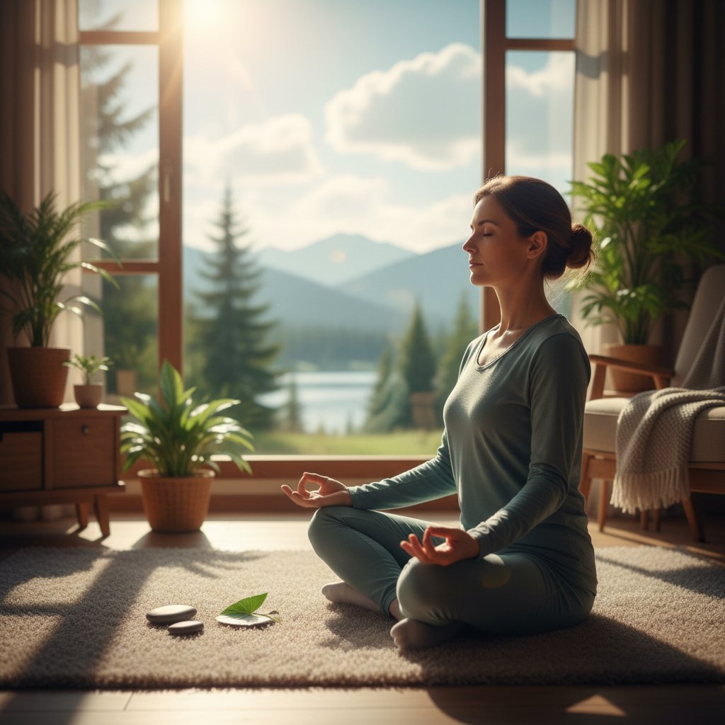 Osoba korzystająca ze wsparcia psychologicznego podczas zwolnienia lekarskiego