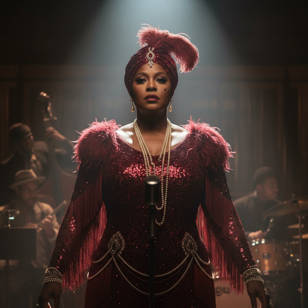 Queen Latifah in a dramatic role as Bessie Smith