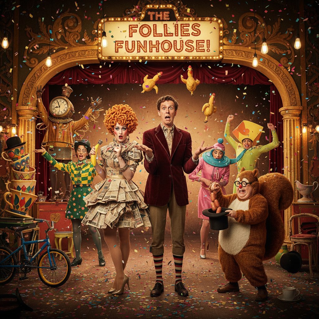 A little-known comedy film with a stage-like set and eccentric cast