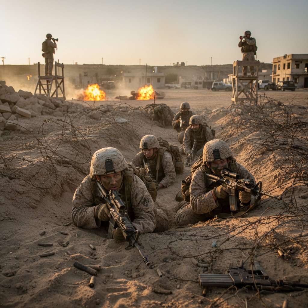 Real marines training, capturing authentic experience and debunking marine movie myths