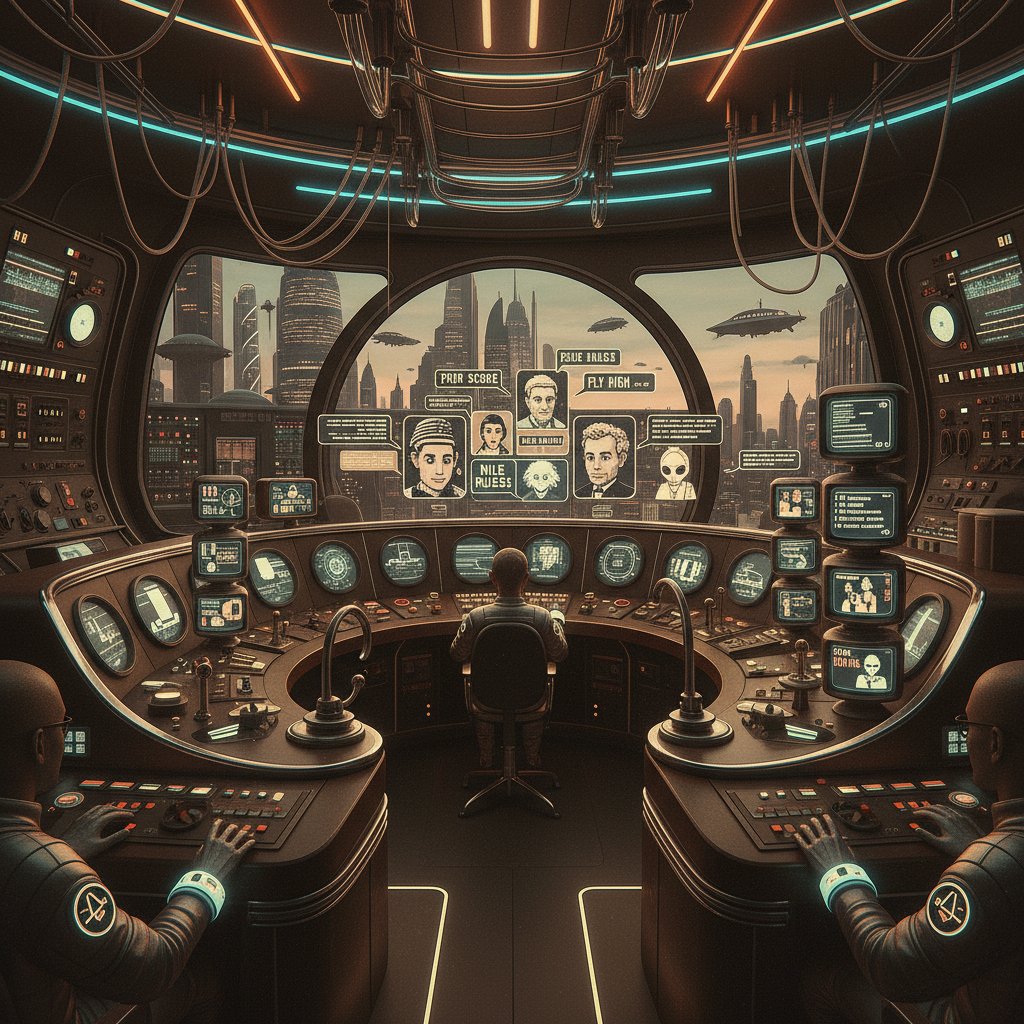 Sztuczna inteligencja generuje rozmowy z postaciami historycznymi w nowoczesnym środowisku