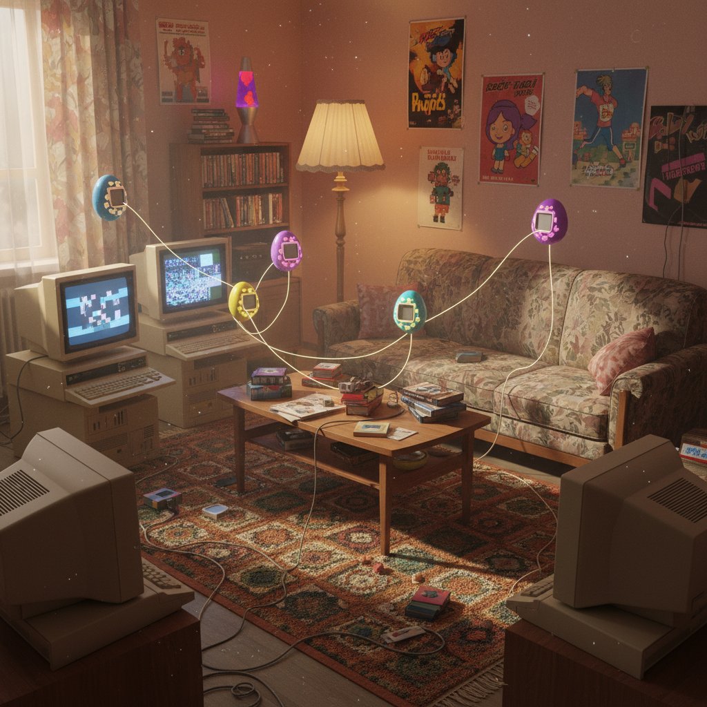 Tamagotchi i pierwsze wirtualne zwierzęta w polskim domu lat 90.