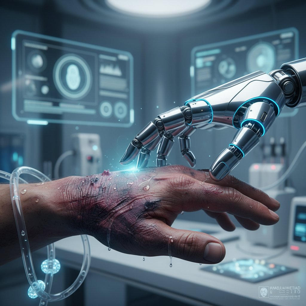 Człowiek kontra maszyna – przyszłość leczenia blizn po oparzeniach