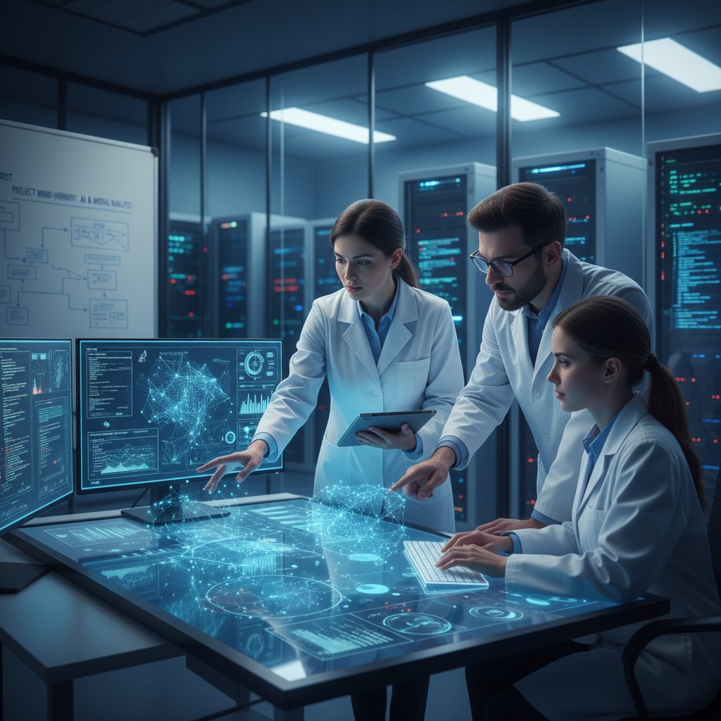 Zespół naukowców analizuje dane psychologiczne przy wykorzystaniu AI