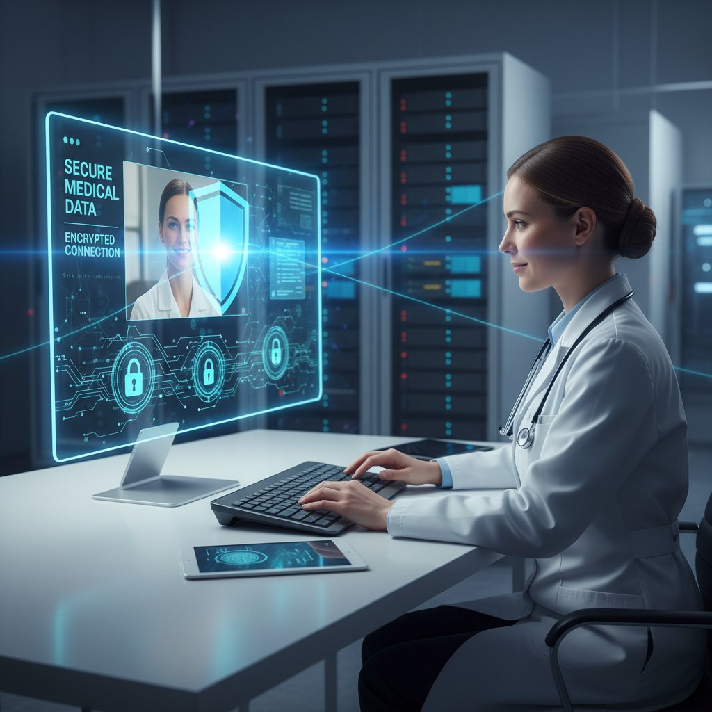 Bezpieczne przetwarzanie danych medycznych w konsultacjach online