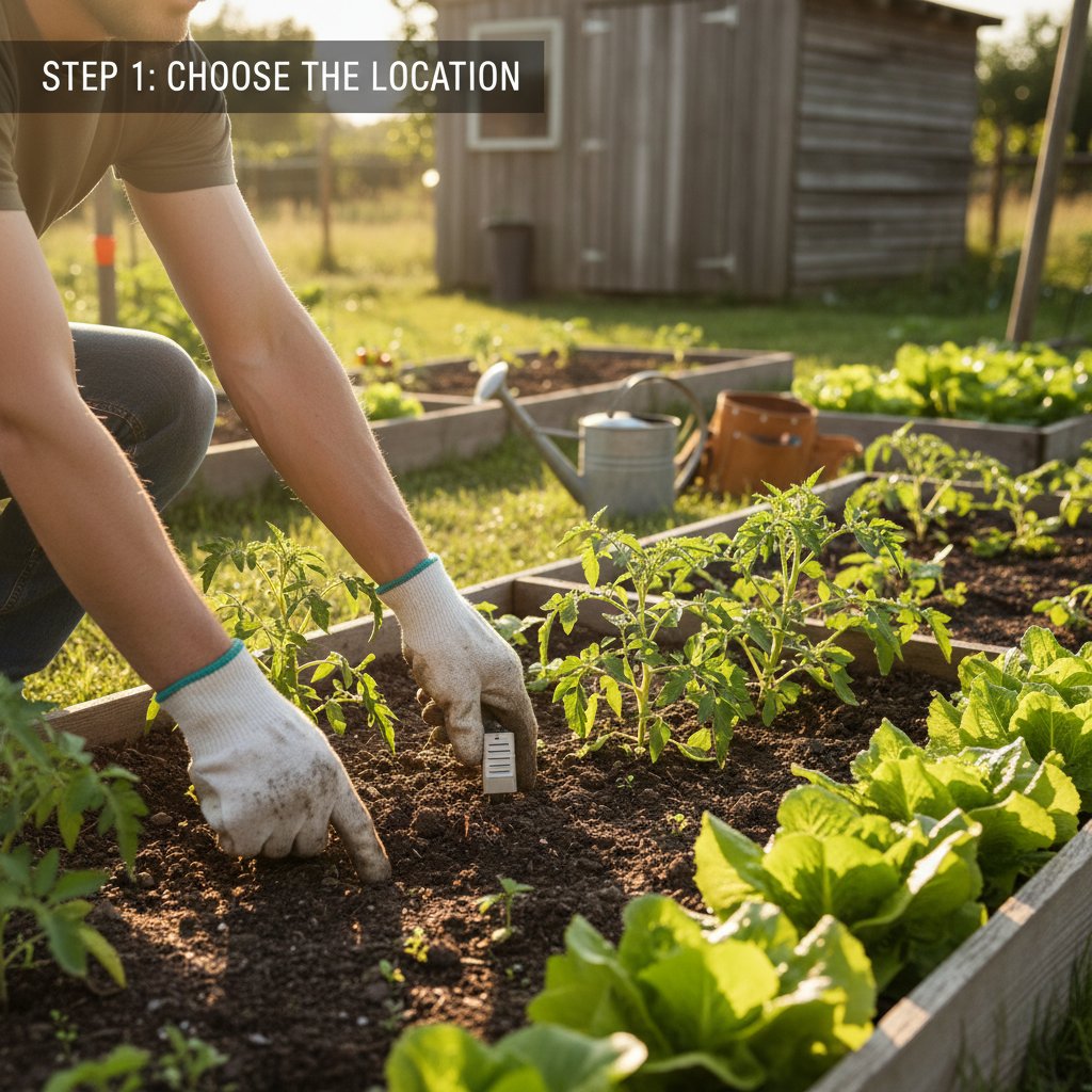 Instalacja czujników w ogrodzie warzywnym – proces krok po kroku