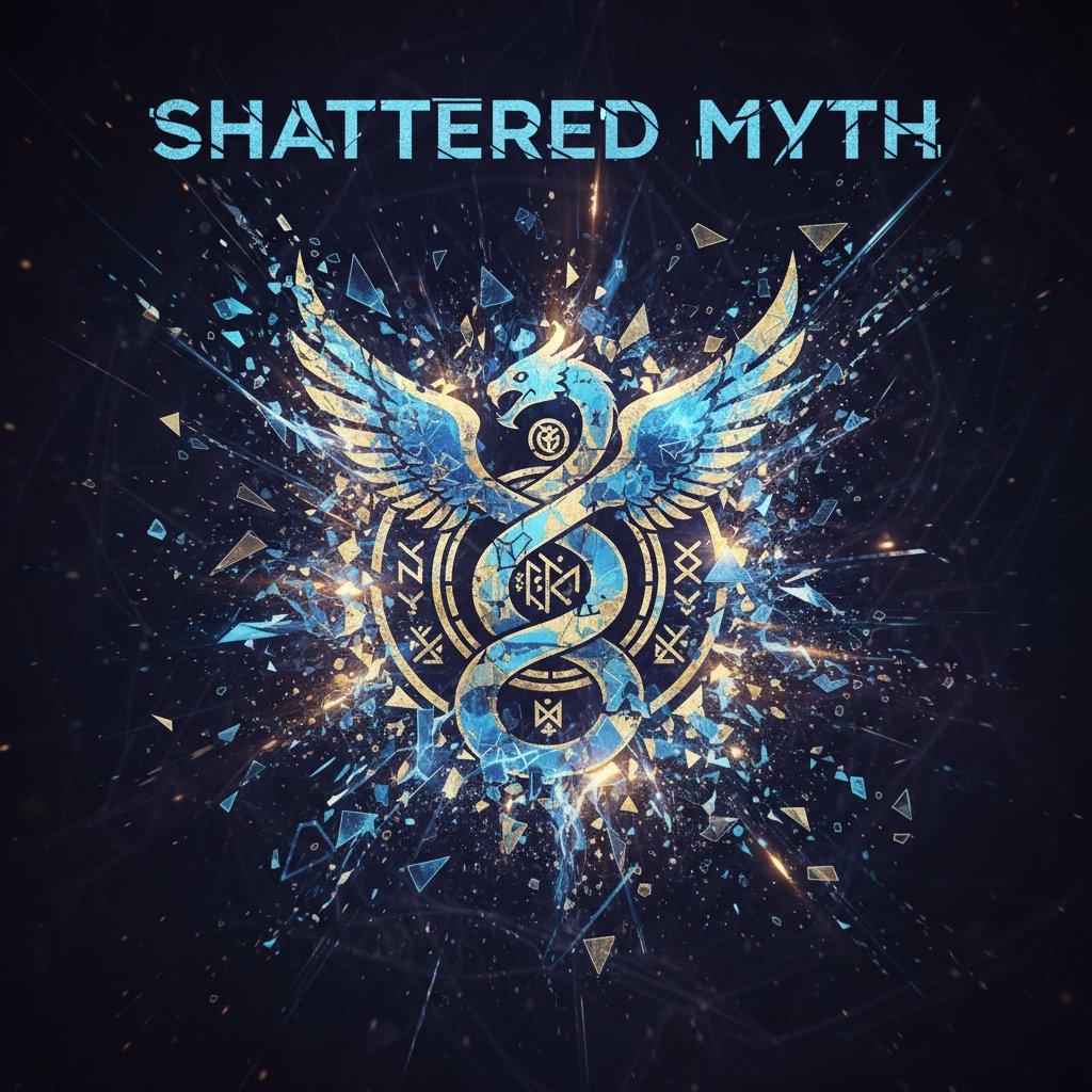 Bold graphic showing a shattered myth icon breaking apart over digital files, symbolizing the end of document digitization misconceptions