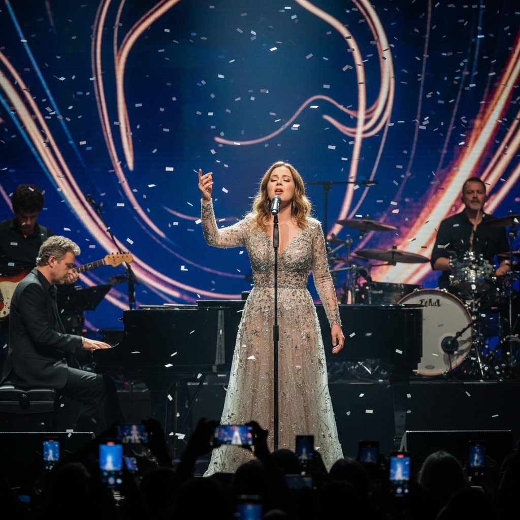 Wokalistka zmieniająca tonację podczas koncertu – transpozycja online w muzyce