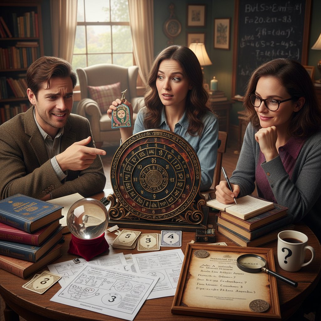 Sceptycy i entuzjaści numerologii w dyskusji