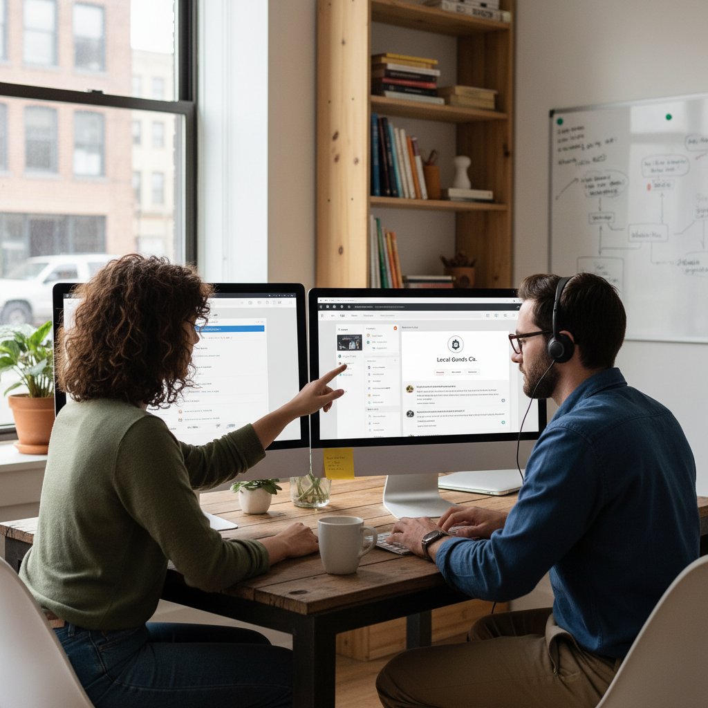 Mikrofirma wdrażająca narzędzie do obsługi zgłoszeń w kameralnym biurze