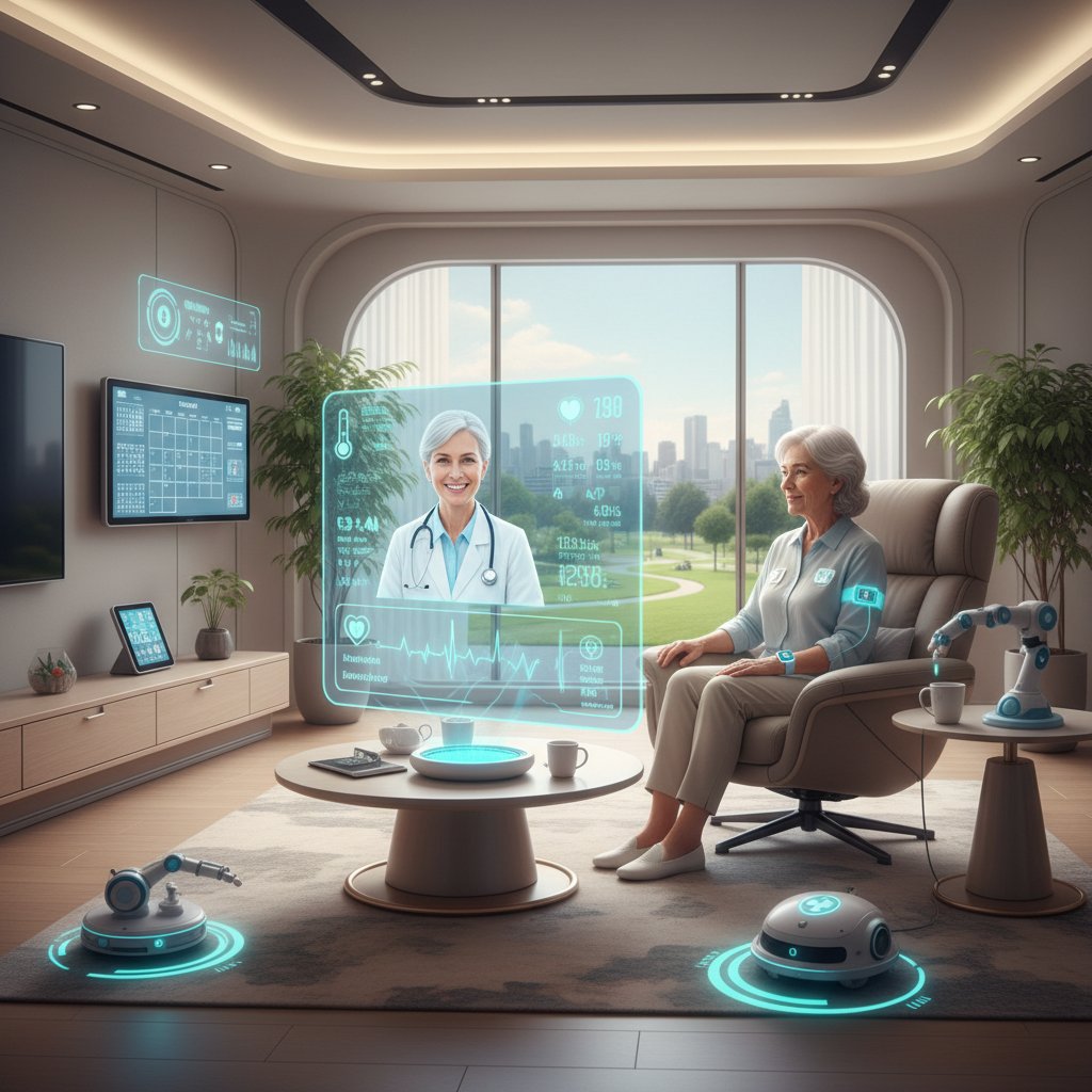 Inteligentny dom wspierający opiekę nad pacjentem przewlekle chorym