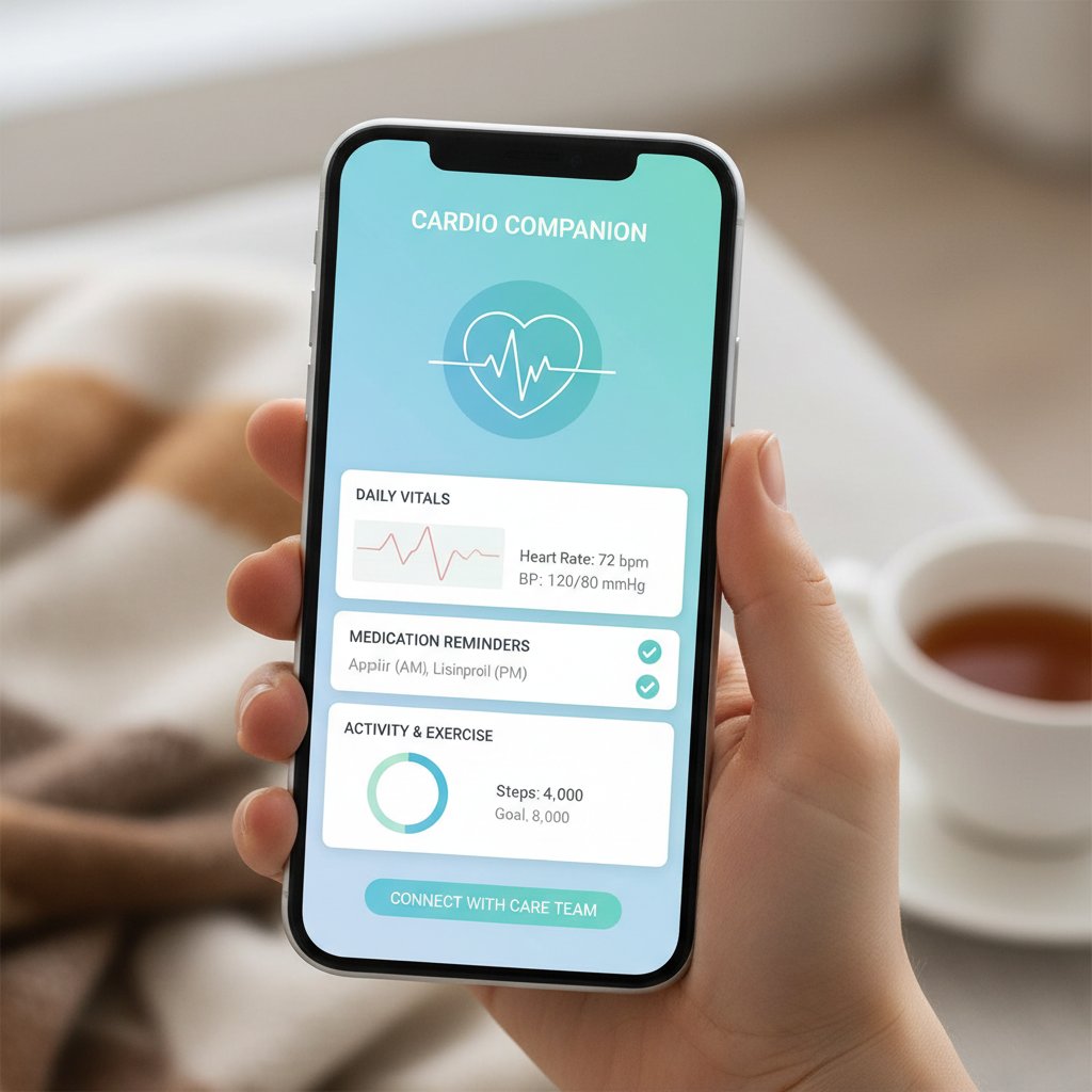 Aplikacja zdrowotna wspierająca pacjentów z niedomykalnością mitralną
