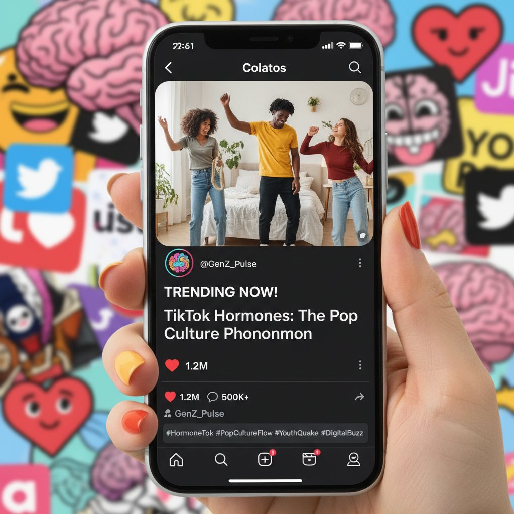 Hormony w popkulturze i mediach społecznościowych