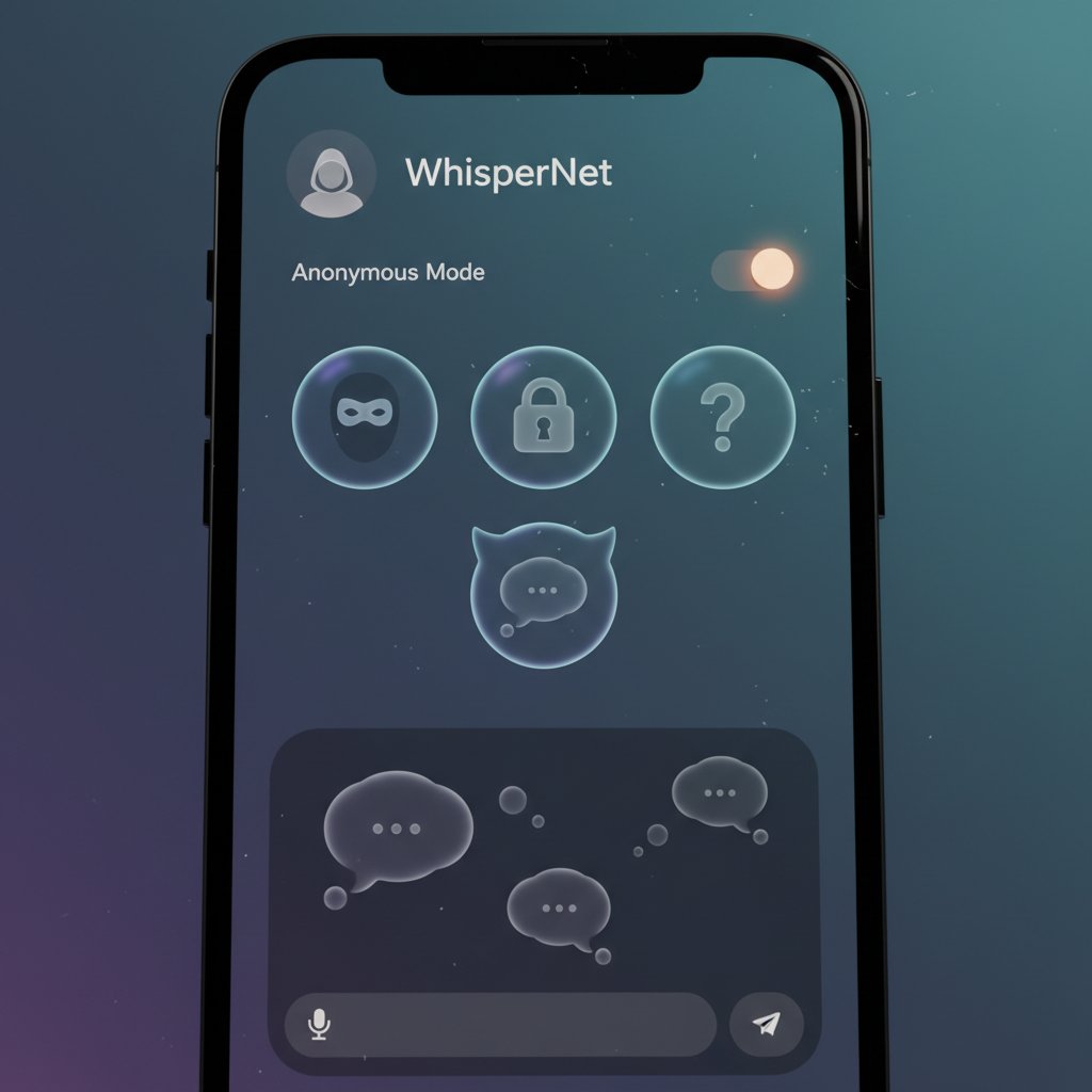 Ekran smartfona z ikonami kilku aplikacji do rozmów anonimowych