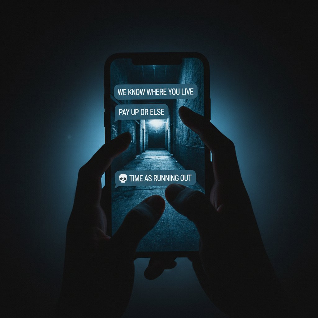 Cyberprześladowanie przez wiadomości na telefonie