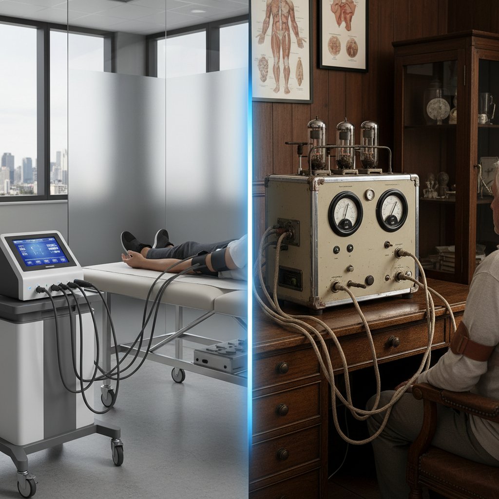 Porównanie nowoczesnych urządzeń elektroterapii z klasycznym aparatem diadynamicznym