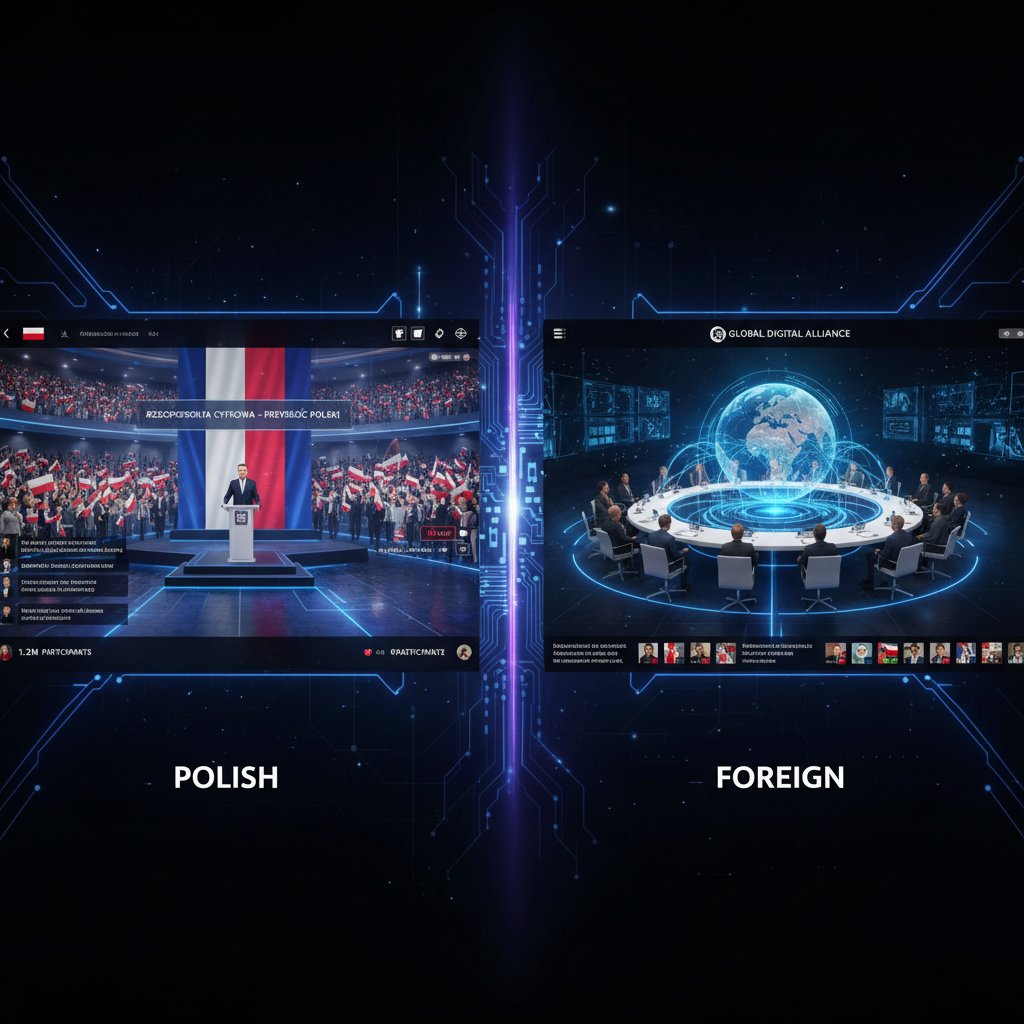 Porównanie polskich i zagranicznych partii politycznych online