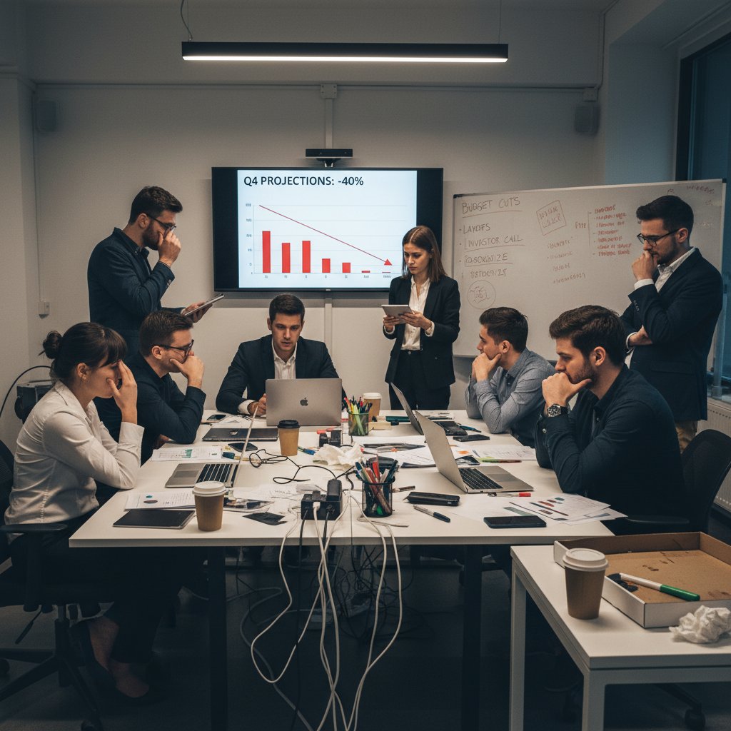 Narada zespołu startupowego podczas kryzysu wizerunkowego