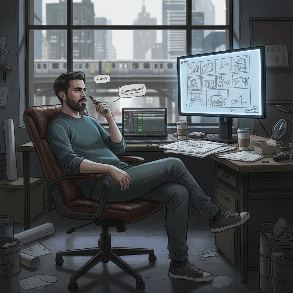 Storyboards for unmade Jonah Hill projects